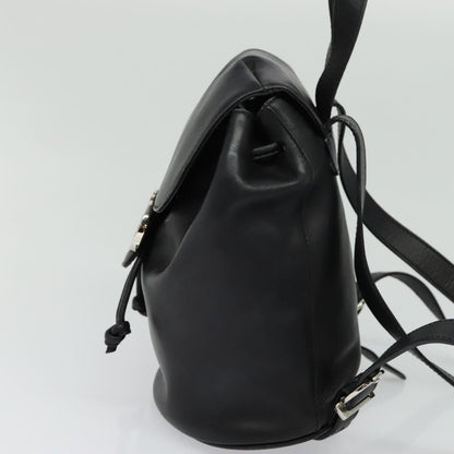 Salvatore Ferragamo Gancini Flap Drawstring Backpack - Brandsamsara