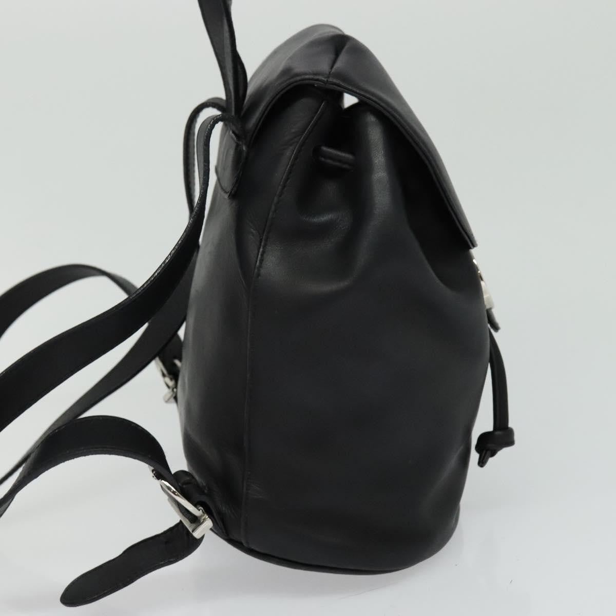 Salvatore Ferragamo Gancini Flap Drawstring Backpack - Brandsamsara