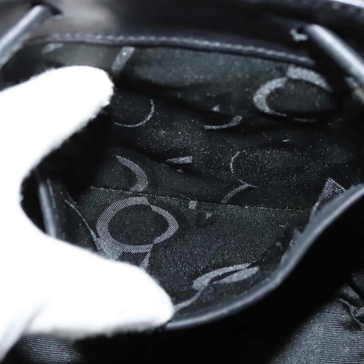 Salvatore Ferragamo Gancini Flap Drawstring Backpack - Brandsamsara