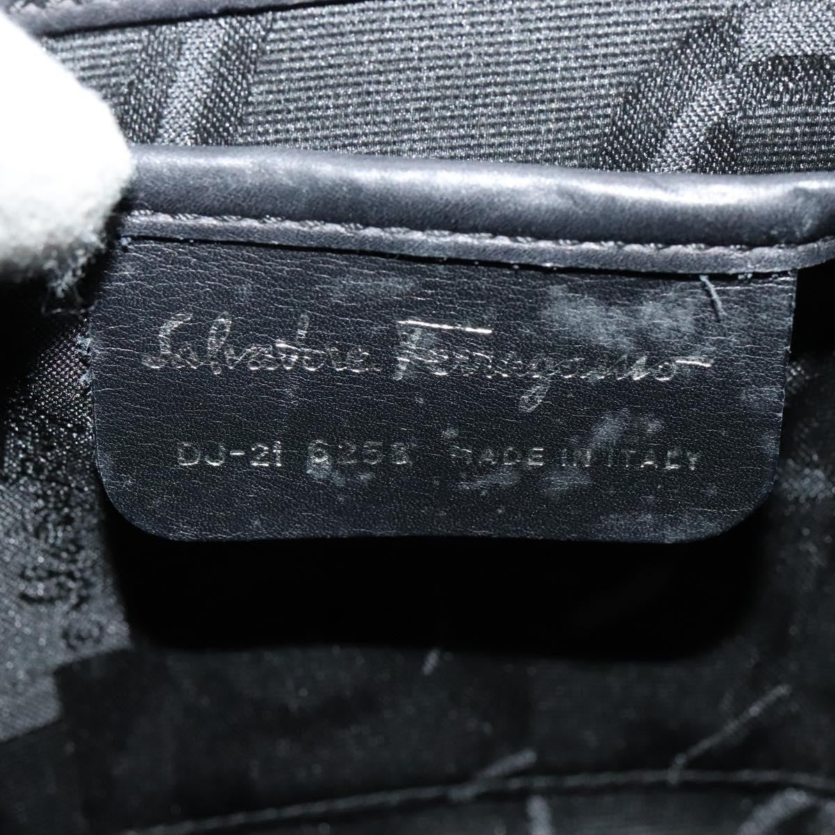 Salvatore Ferragamo Gancini Flap Drawstring Backpack - Brandsamsara