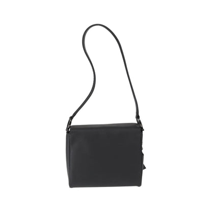 Salvatore Ferragamo Gancini Patent leather, Black, Patent Leather, Shoulder Bag