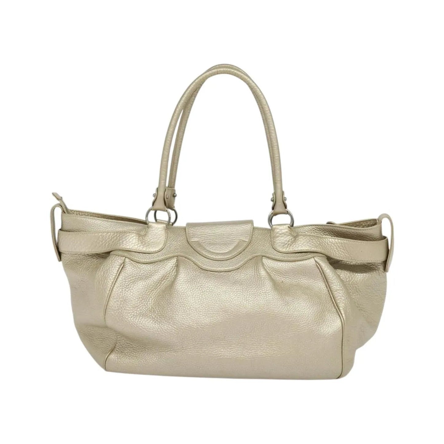Salvatore Ferragamo Gancini Tote Leather, Multicolour, Leather, Tote Bag