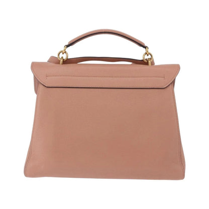 Salvatore Ferragamo Margot Satchel Leather, Pink, Leather, Handbag