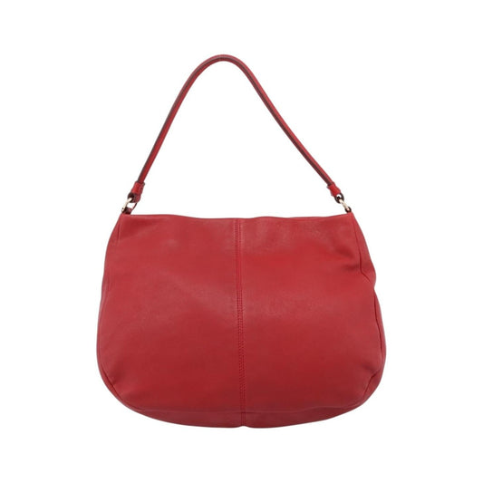 Salvatore Ferragamo Miss Vara Giusy Hobo Leather, Red, Leather, Shoulder Bag