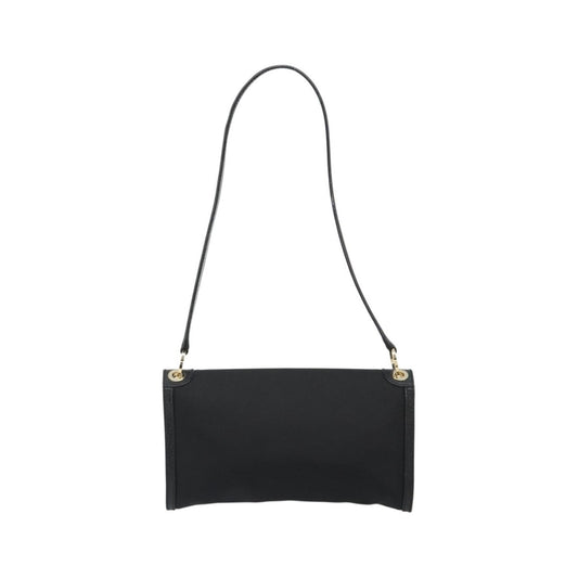 Salvatore Ferragamo Shoulder Bag Canvas, Black, Canvas, Shoulder Bag
