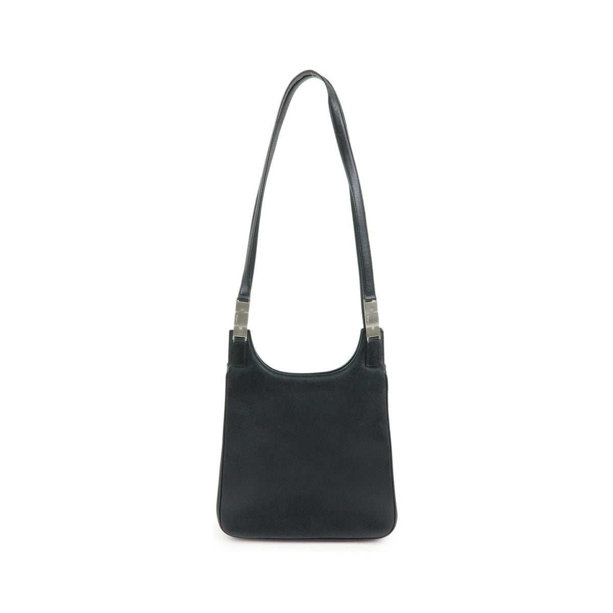 Salvatore Ferragamo Shoulder Bag Leather, Black, Leather, Shoulder Bag