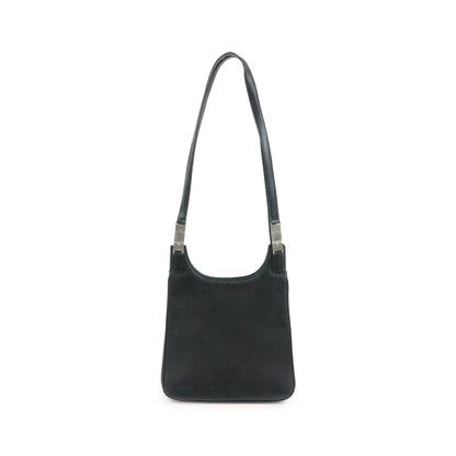 Salvatore Ferragamo Shoulder Bag Leather, Black, Leather, Shoulder Bag