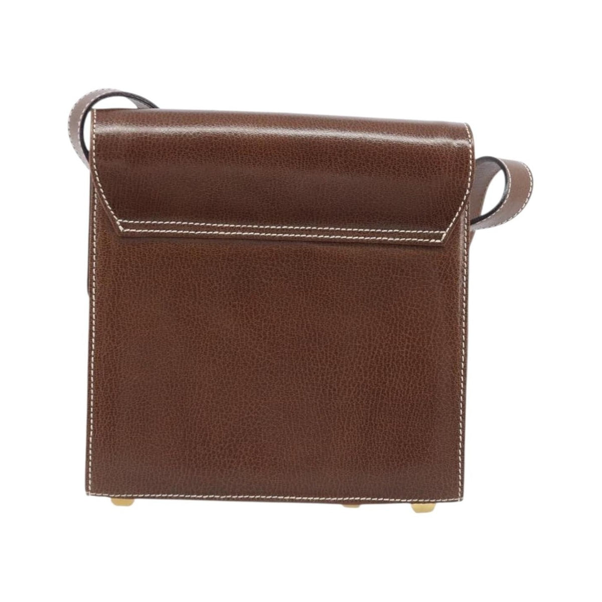 Salvatore Ferragamo Shoulder Bag Leather, Brown, Leather, Shoulder Bag