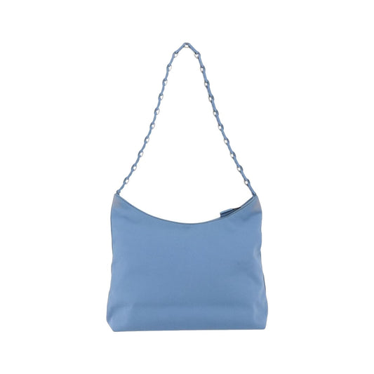 Salvatore Ferragamo Shoulder Nylon, Blue, Nylon, Shoulder Bag