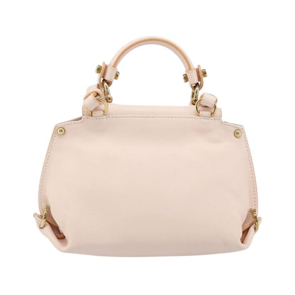 Salvatore Ferragamo Sofia Satchel Leather, Pink, Leather, Handbag