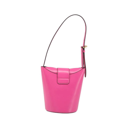 Salvatore Ferragamo Trifolio Leather, Pink, Leather, Shoulder Bag
