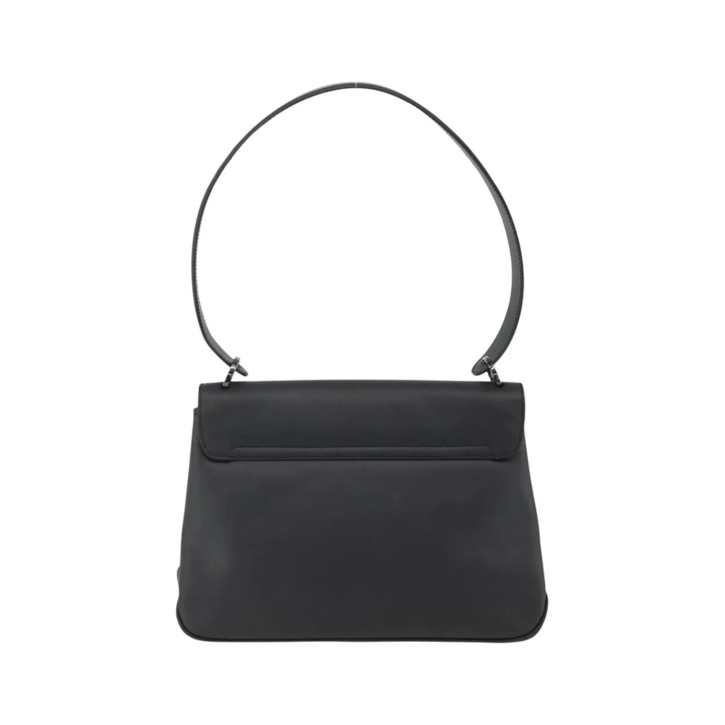 Salvatore Ferragamo Vala Canvas, Black, Canvas, Shoulder Bag