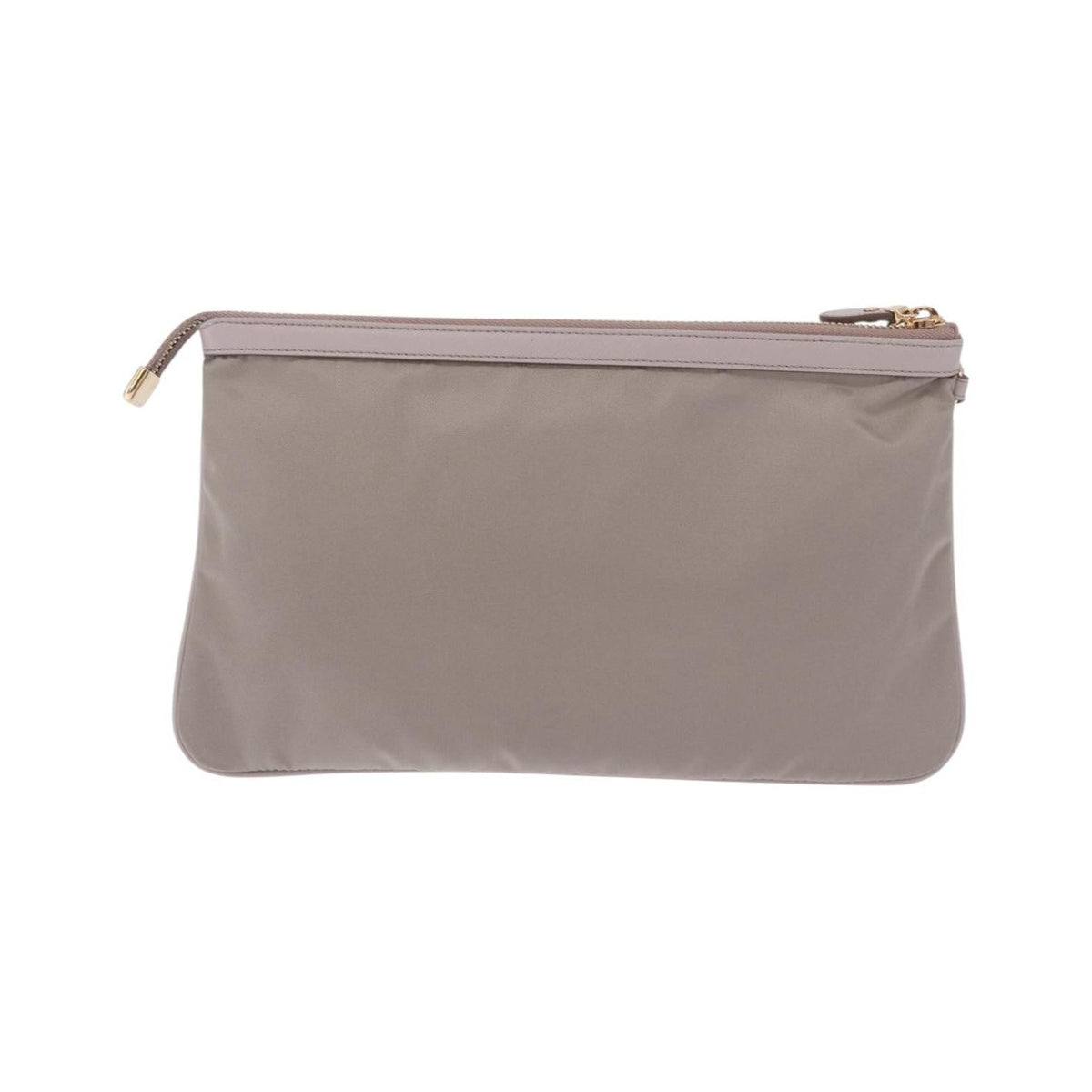 Salvatore Ferragamo Vala Clutch Nylon, Gray, Nylon, Clutch