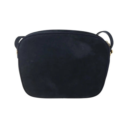 Salvatore Ferragamo Vala Leather, Navy, Leather, Shoulder Bag