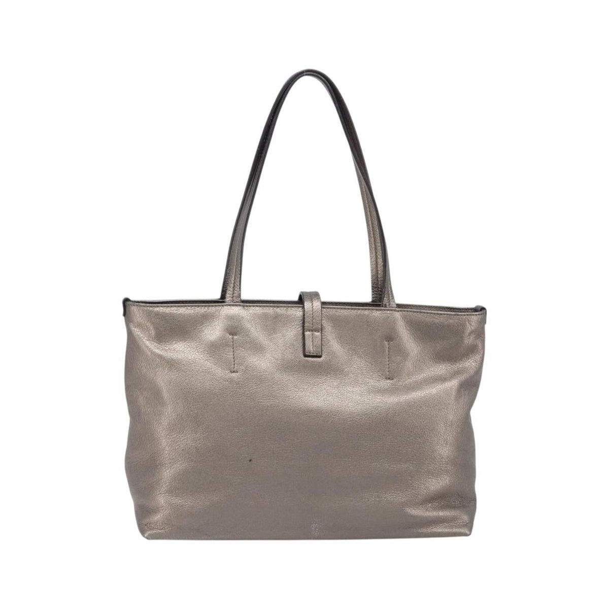 Salvatore Ferragamo Vala tote Leather, Silver, Leather, Tote Bag