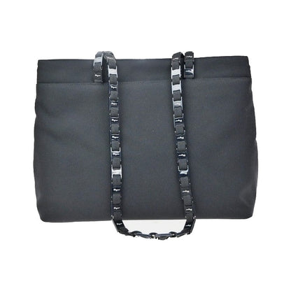 Salvatore Ferragamo Vala tote Nylon, Black, Nylon, Tote Bag