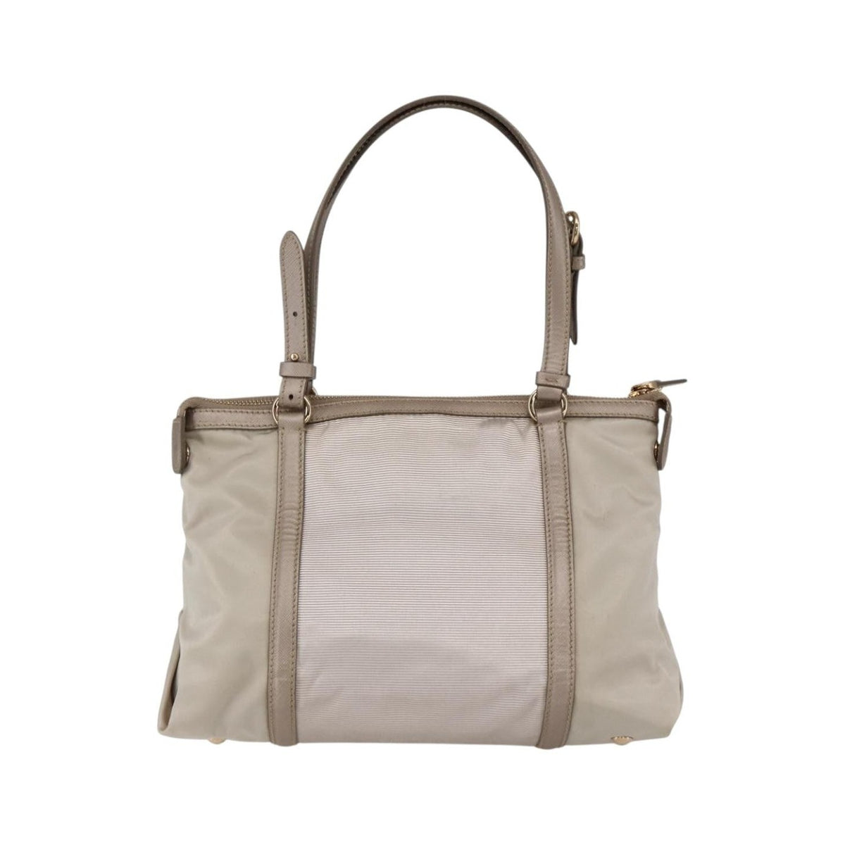 Salvatore Ferragamo Vala tote Nylon, Beige, Nylon, Tote Bag