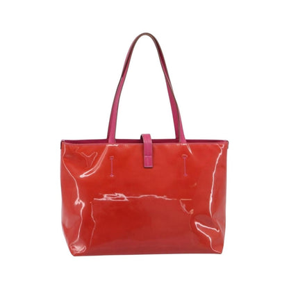 Salvatore Ferragamo Vala tote Patent Leather, Pink, Patent Leather, Tote Bag