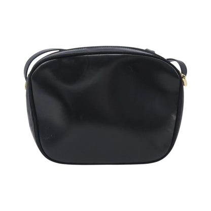 Salvatore Ferragamo Vara Bow Camera Leather, Black, Leather, Shoulder Bag