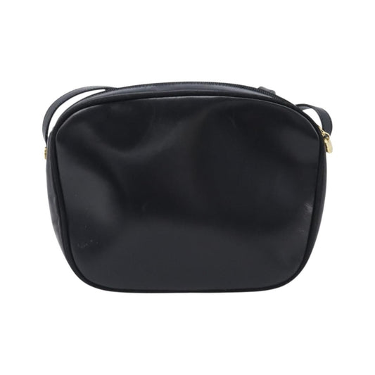 Salvatore Ferragamo Vara Bow Camera Leather, Black, Leather, Shoulder Bag