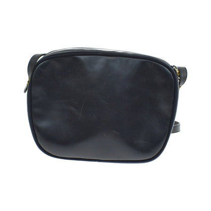 Salvatore Ferragamo Vara Bow Camera Leather, Navy, Leather, Shoulder Bag