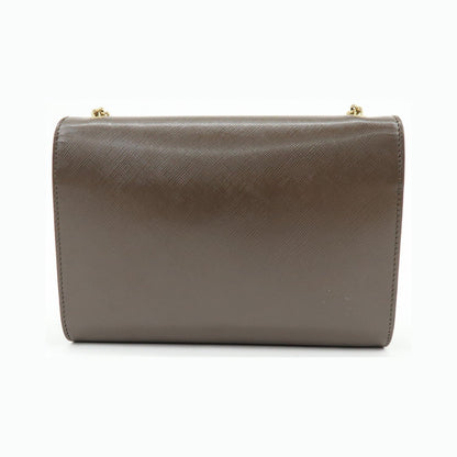 Salvatore Ferragamo Vara Bow Glitter, Brown, Leather, Crossbody Bag