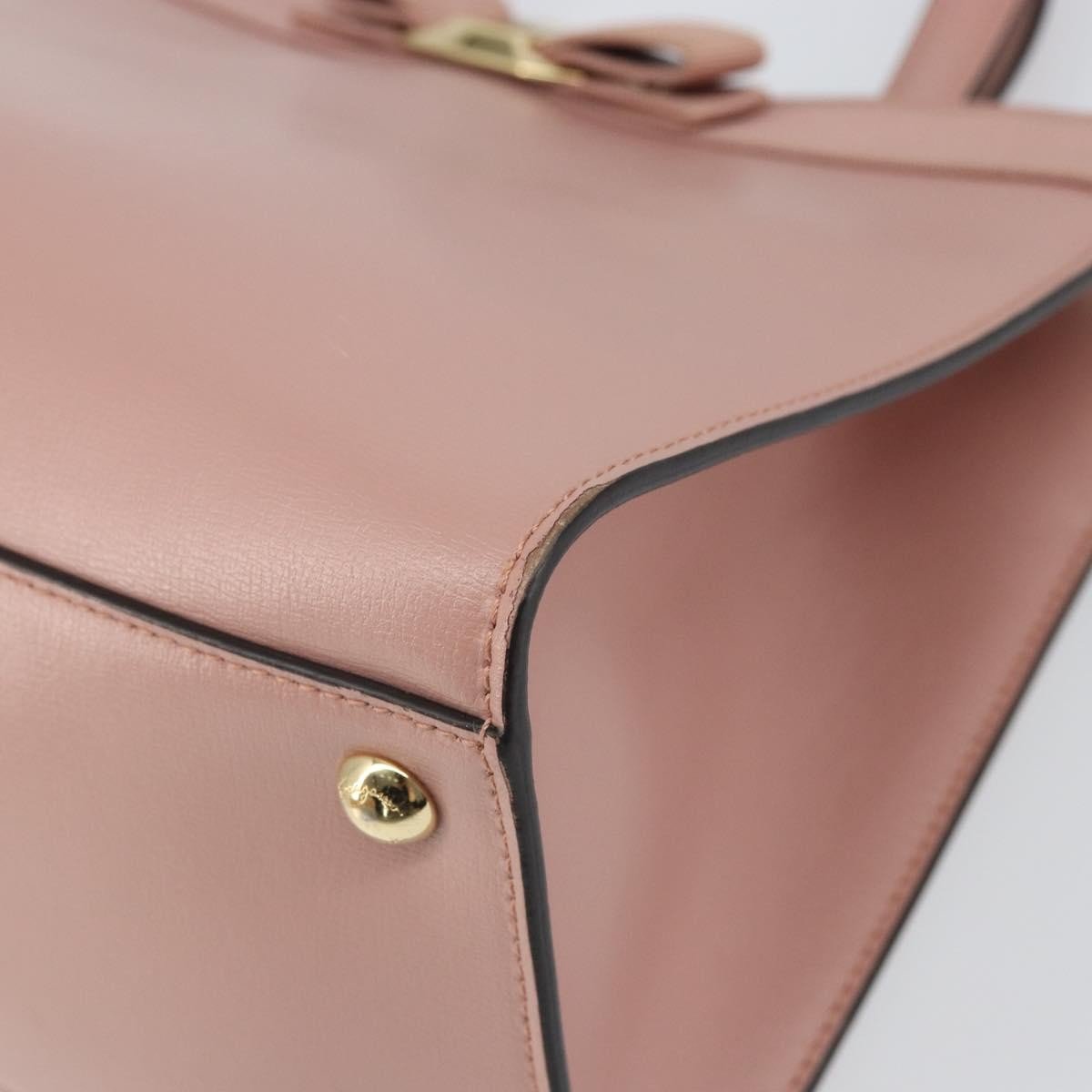 Salvatore Ferragamo Vara Bow Top Handle Convertible Tote - Brandsamsara