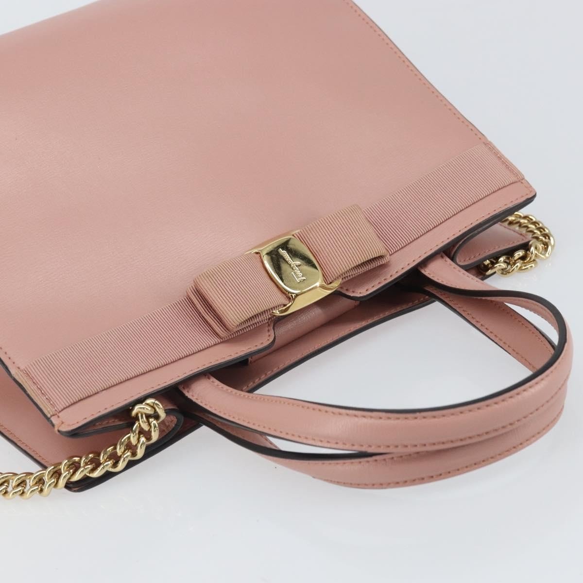 Salvatore Ferragamo Vara Bow Top Handle Convertible Tote - Brandsamsara