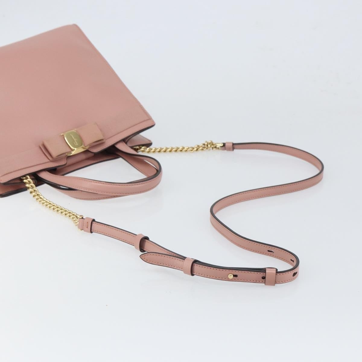 Salvatore Ferragamo Vara Bow Top Handle Convertible Tote - Brandsamsara