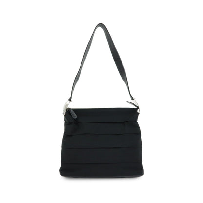Salvatore Ferragamo Vara Leather, Black, Canvas, Tote Bag