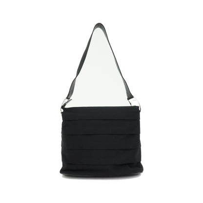 Salvatore Ferragamo Vara Leather, Black, Canvas, Tote Bag