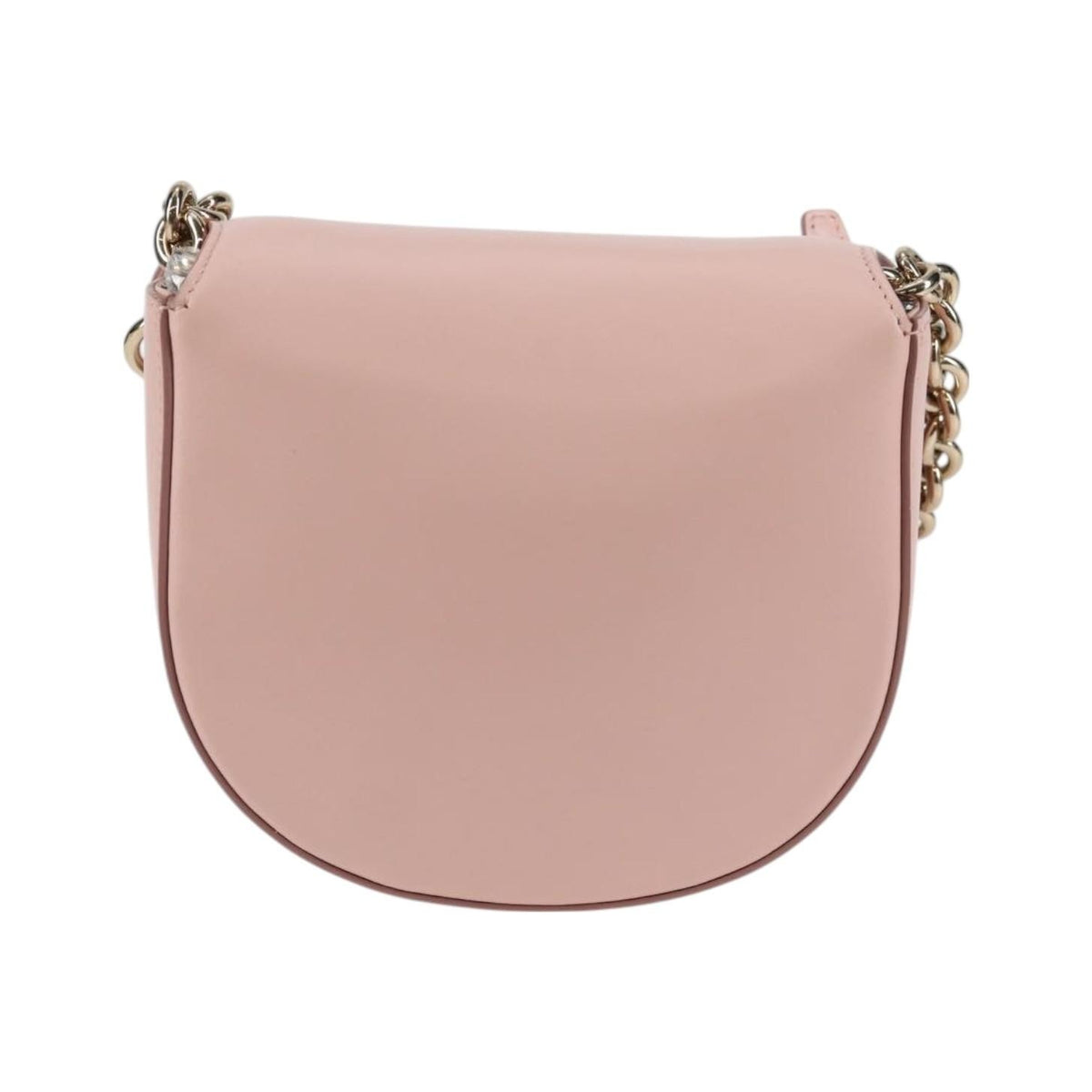 Salvatore Ferragamo Vela Flap Leather, Pink, Leather, Crossbody Bag