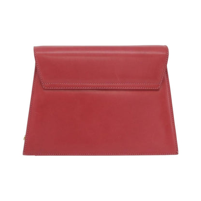 Salvatore Ferragamo Vintage Chain Leather, Pink, Leather, Shoulder Bag