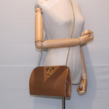 Salvatore Ferragamo Vintage Gancini Chain Shoulder Bag - Brandsamsara