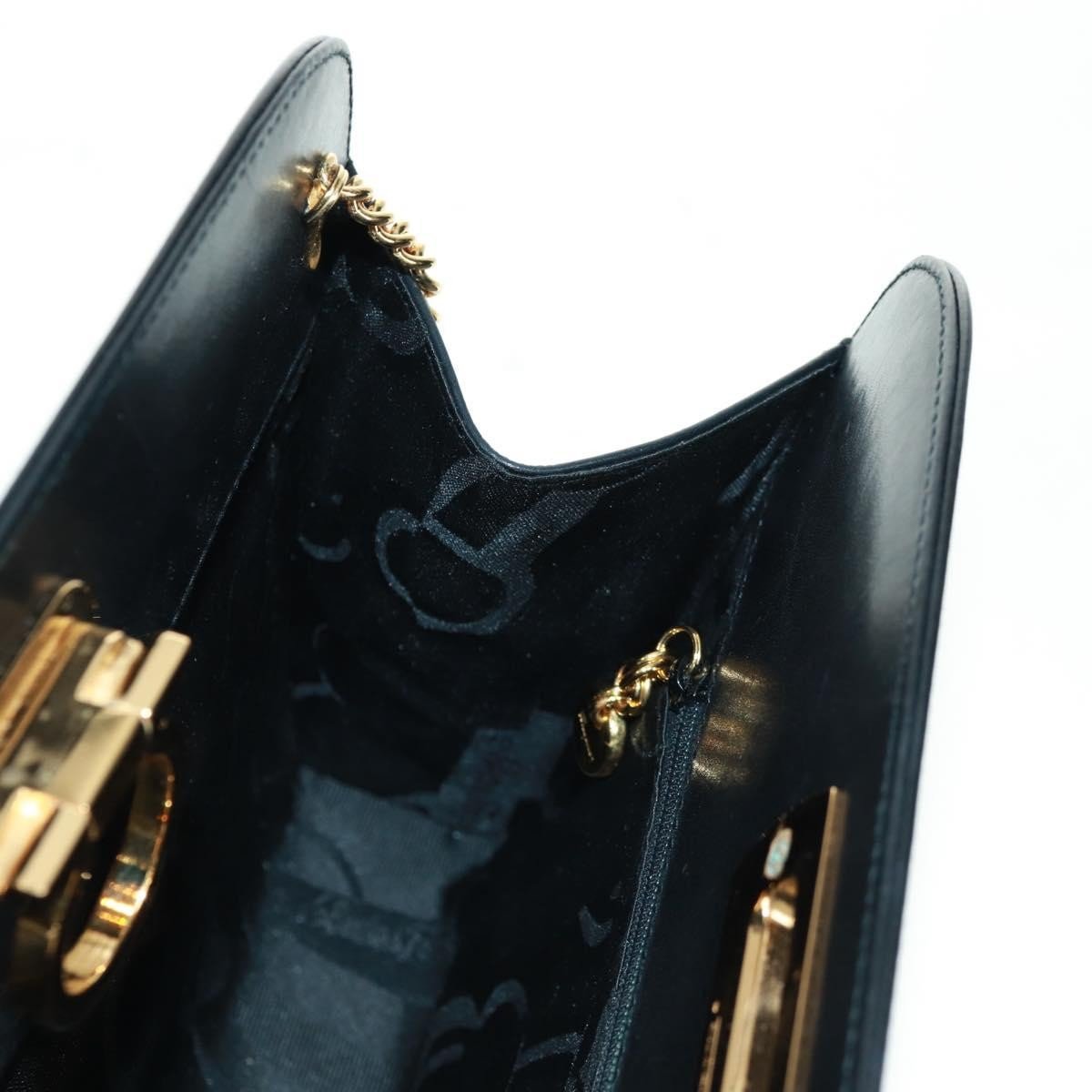 Salvatore Ferragamo Vintage Gancini Chain Shoulder Bag - Brandsamsara