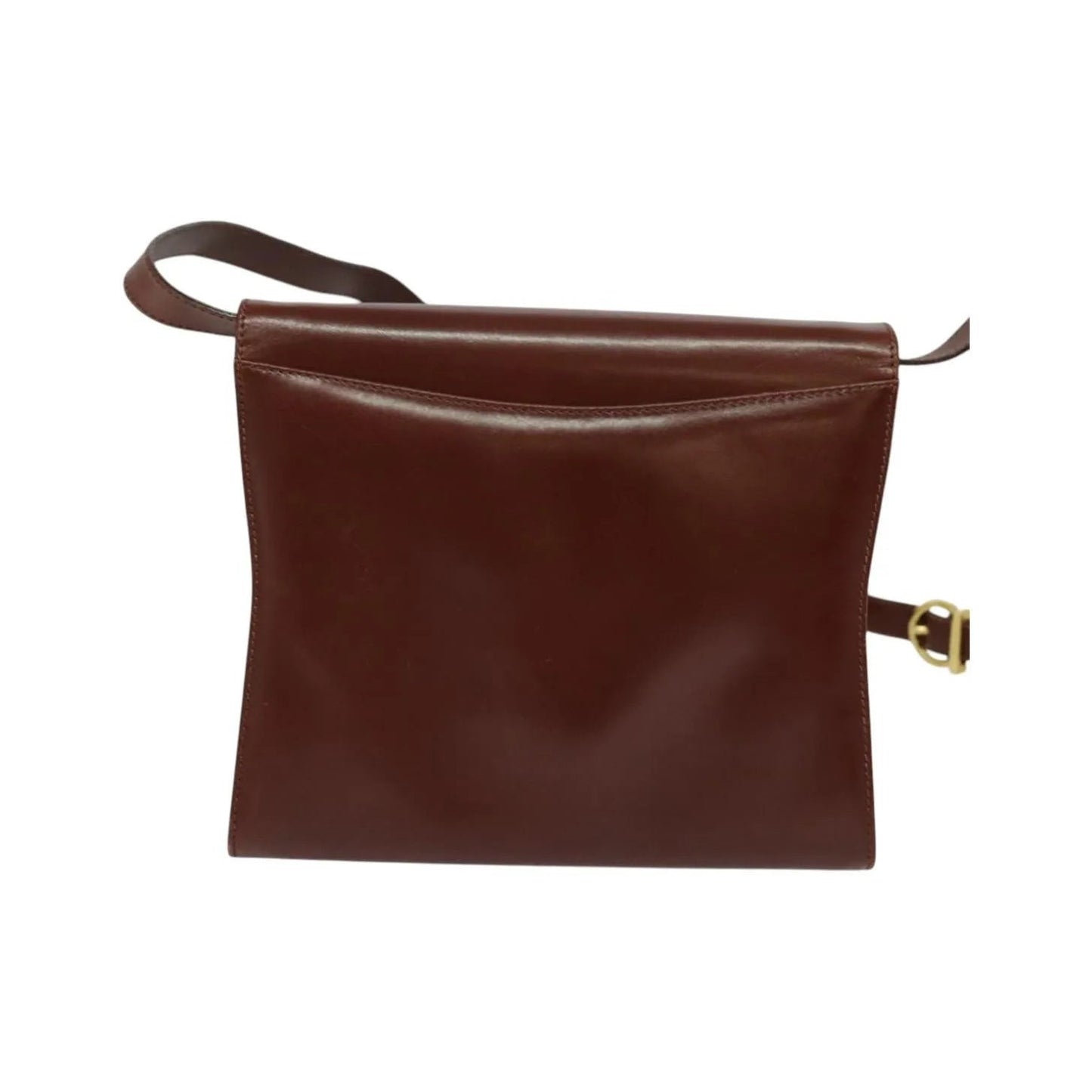 Salvatore Ferragamo Vintage Leather, Brown, Leather, Shoulder Bag