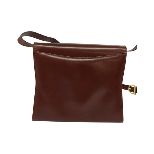 Salvatore Ferragamo Vintage Leather, Brown, Leather, Shoulder Bag