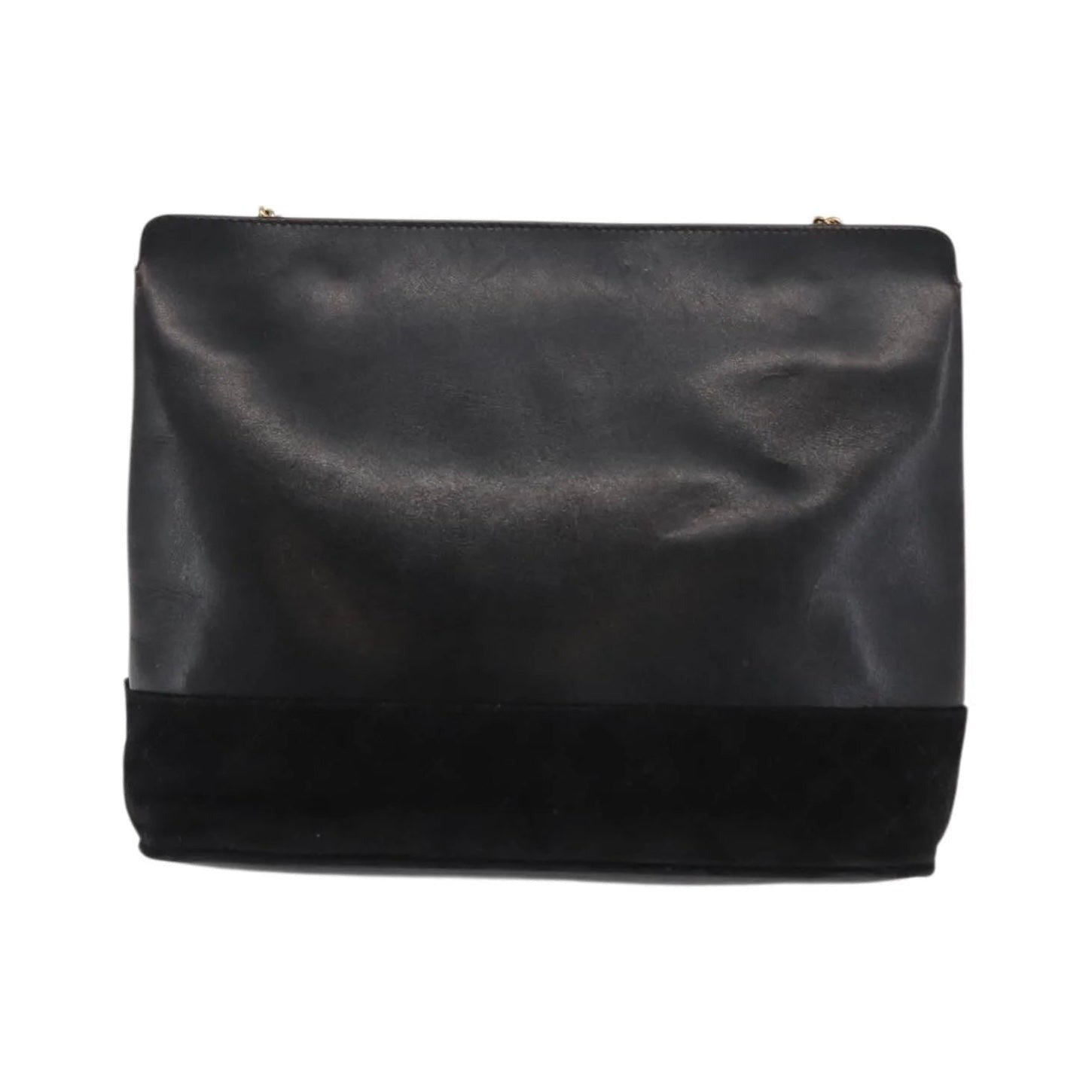 Salvatore Ferragamo Vintage Leather, Black, Leather, Shoulder Bag