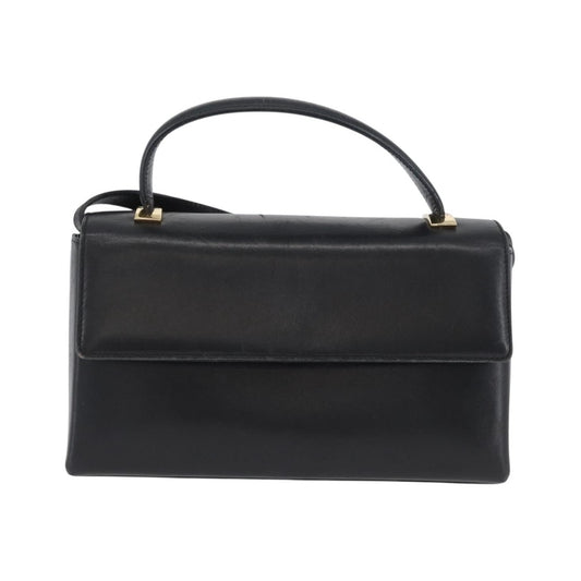 Salvatore Ferragamo Vintage Leather, Black, Leather, Handbag