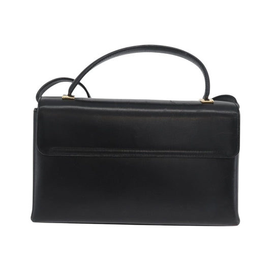 Salvatore Ferragamo Vintage Leather, Black, Leather, Handbag
