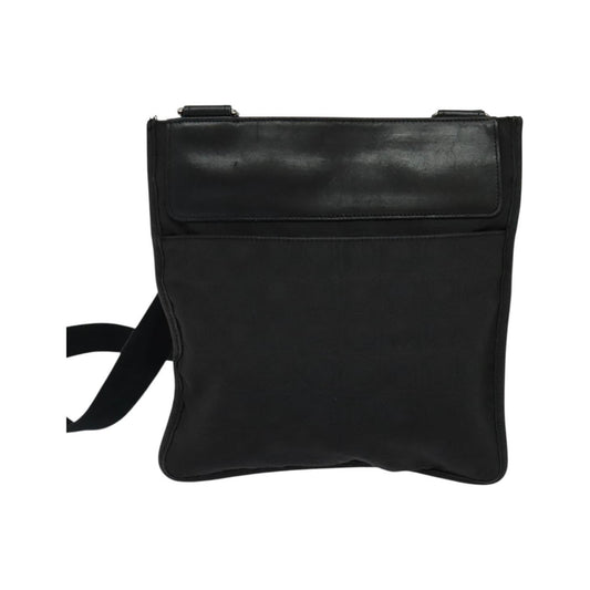 Salvatore Ferragamo Vintage Nylon, Black, Nylon, Shoulder Bag