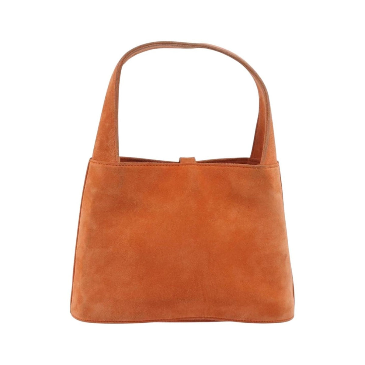 Salvatore Ferragamo Vintage Top handle Suede, Orange, Suede, Handbag