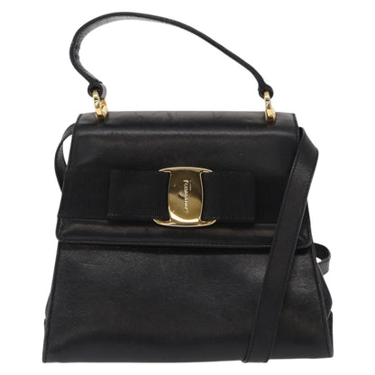 Salvatore Ferragamo Vintage Vara Bow Top Handle Bag - Brandsamsara
