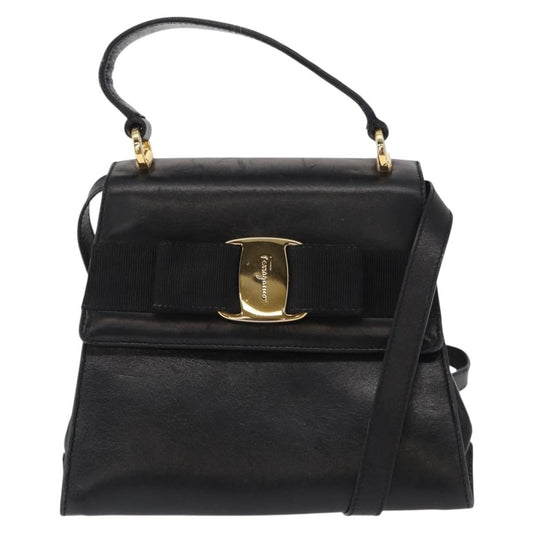Salvatore Ferragamo Vintage Vara Bow Top Handle Bag - Brandsamsara