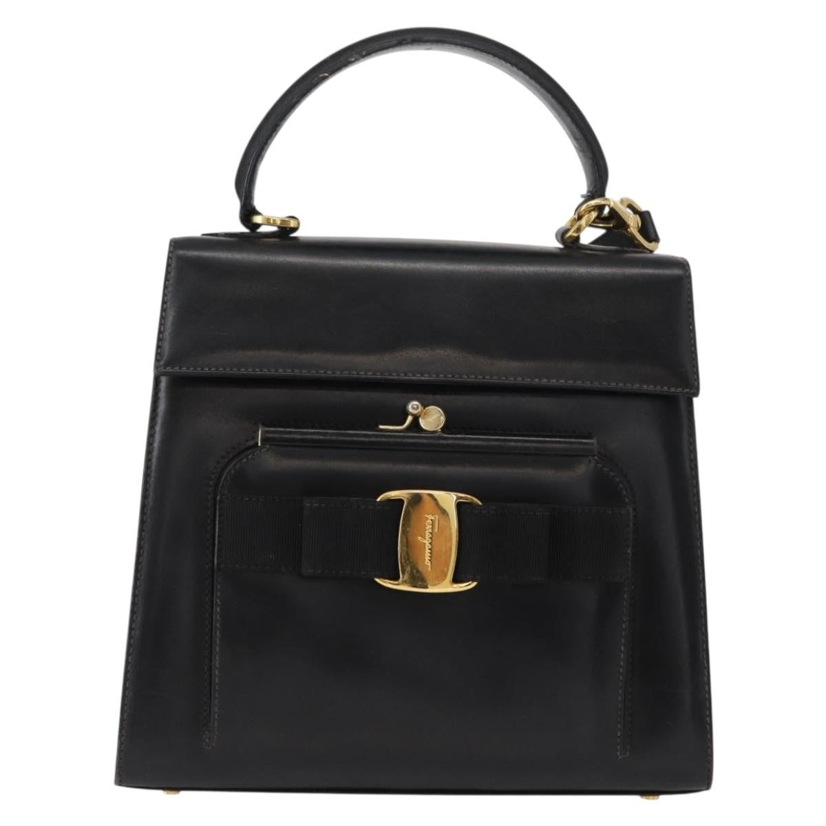 Salvatore Ferragamo Vintage Vara Bow Top Handle Bag - Brandsamsara