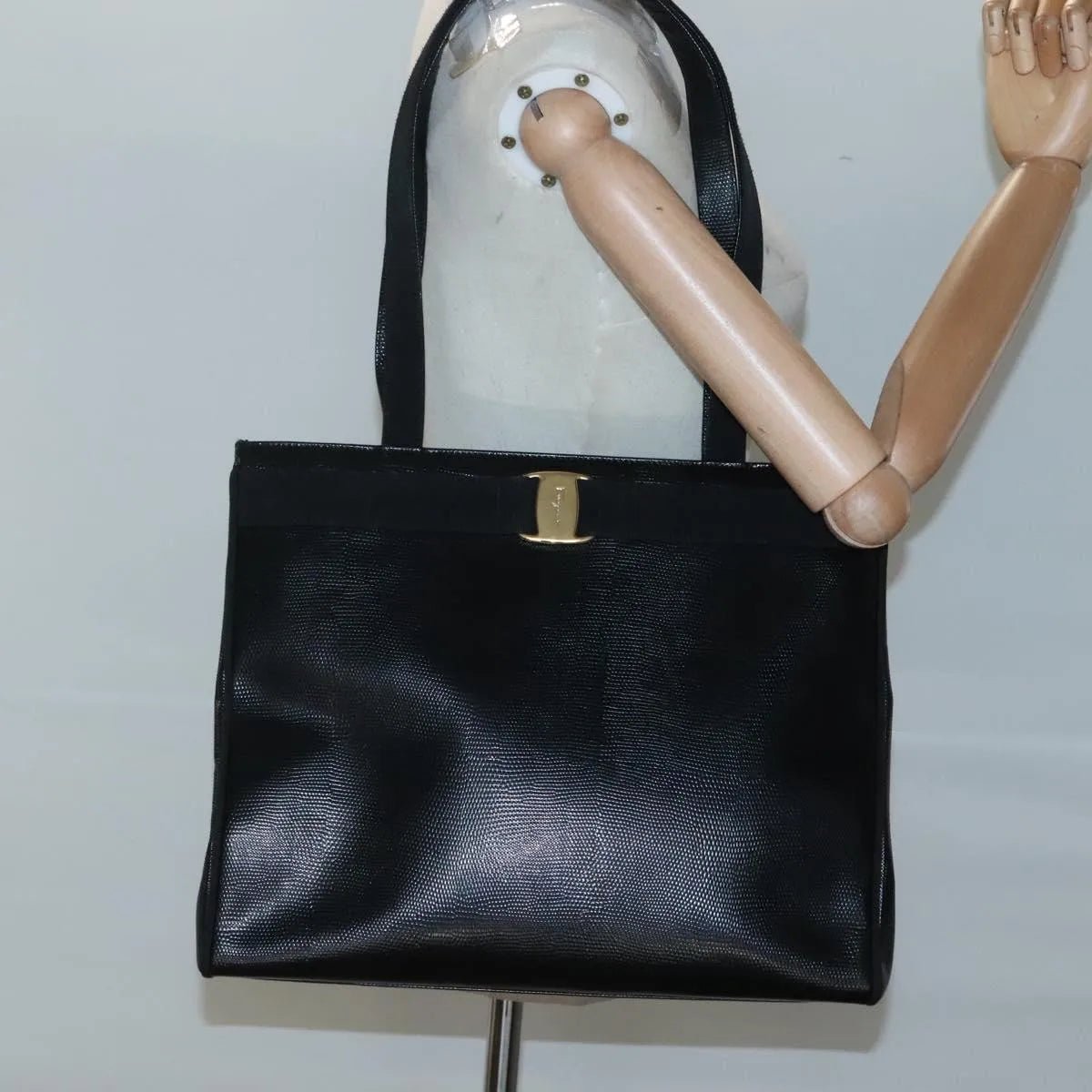 Salvatore Ferragamo Vintage Vara Bow Tote - Brandsamsara
