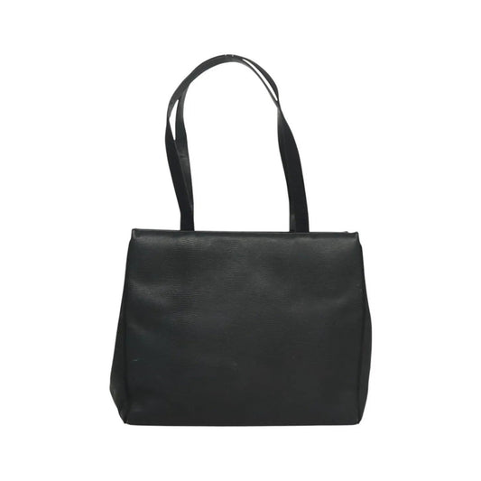 Salvatore Ferragamo Vintage Vara Bow Tote Lizard Embossed Leather, Navy, Leather, Tote Bag