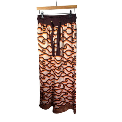 Scotch & Soda Abstract Print Wide Leg Pants - Brandsamsara