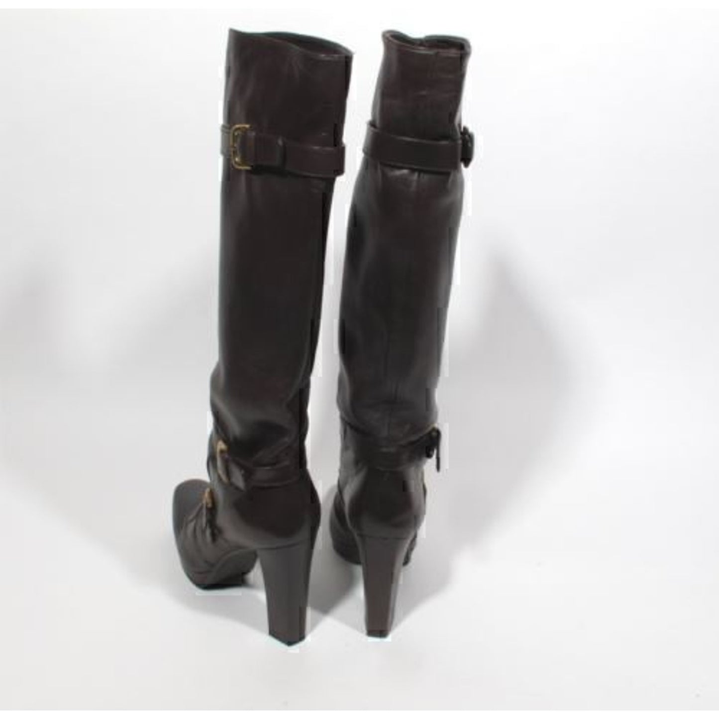 Stuart Weitzman Boots 7.5 US Cola Napa