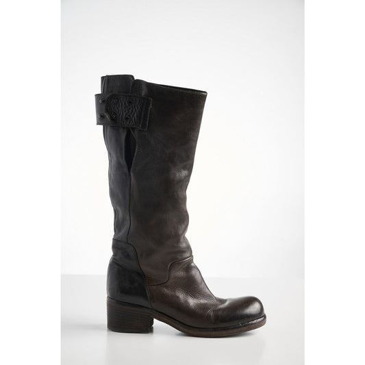 Vic Matie Moto Boots 5.5 US Black Brown